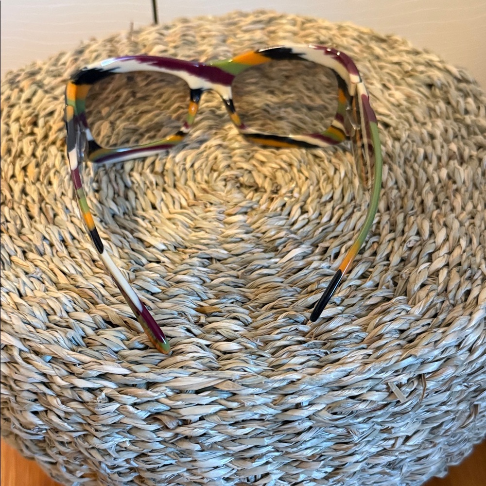 Missoni Multicolor Sunglasses with Signature M - Picture 3 of 5